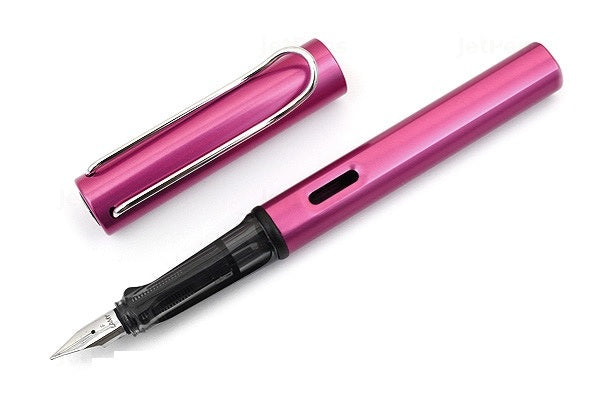 Lamy AL-Star 099 Vibrant Pink Fountain Pen - Fine - Smidapaper Ikigai Shop