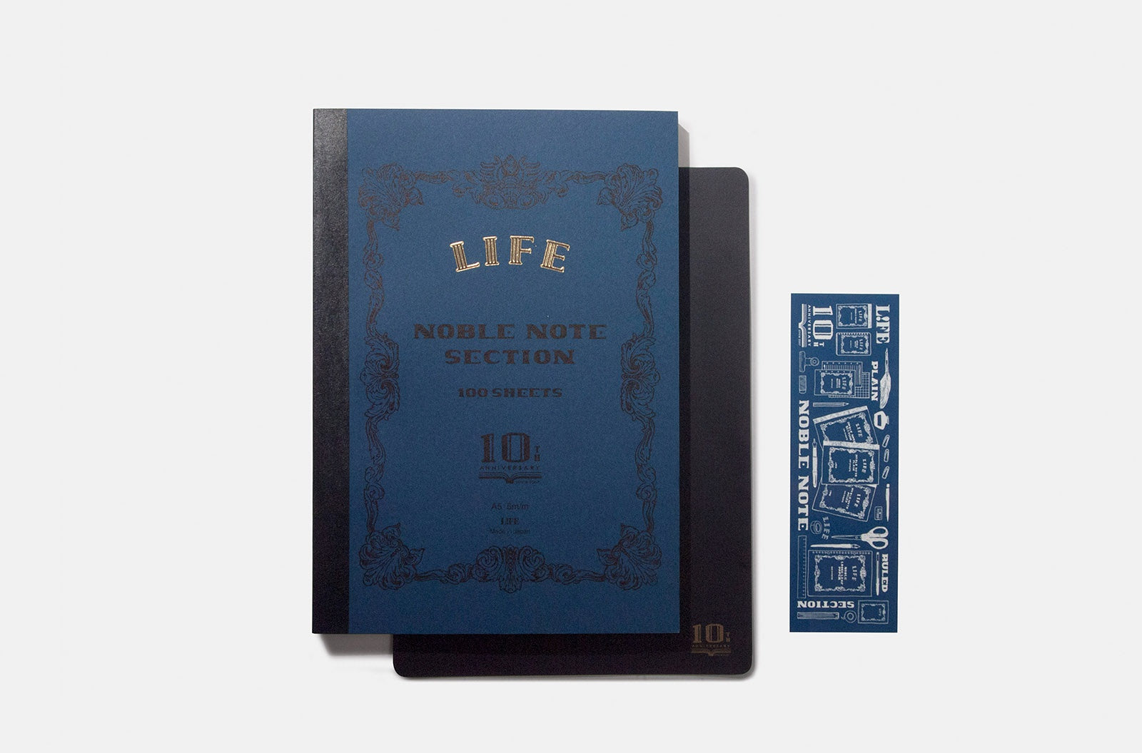 LIFE Noble 10th Anniversary Limited Note Set (A5 section) - Smidapaper Ikigai Shop