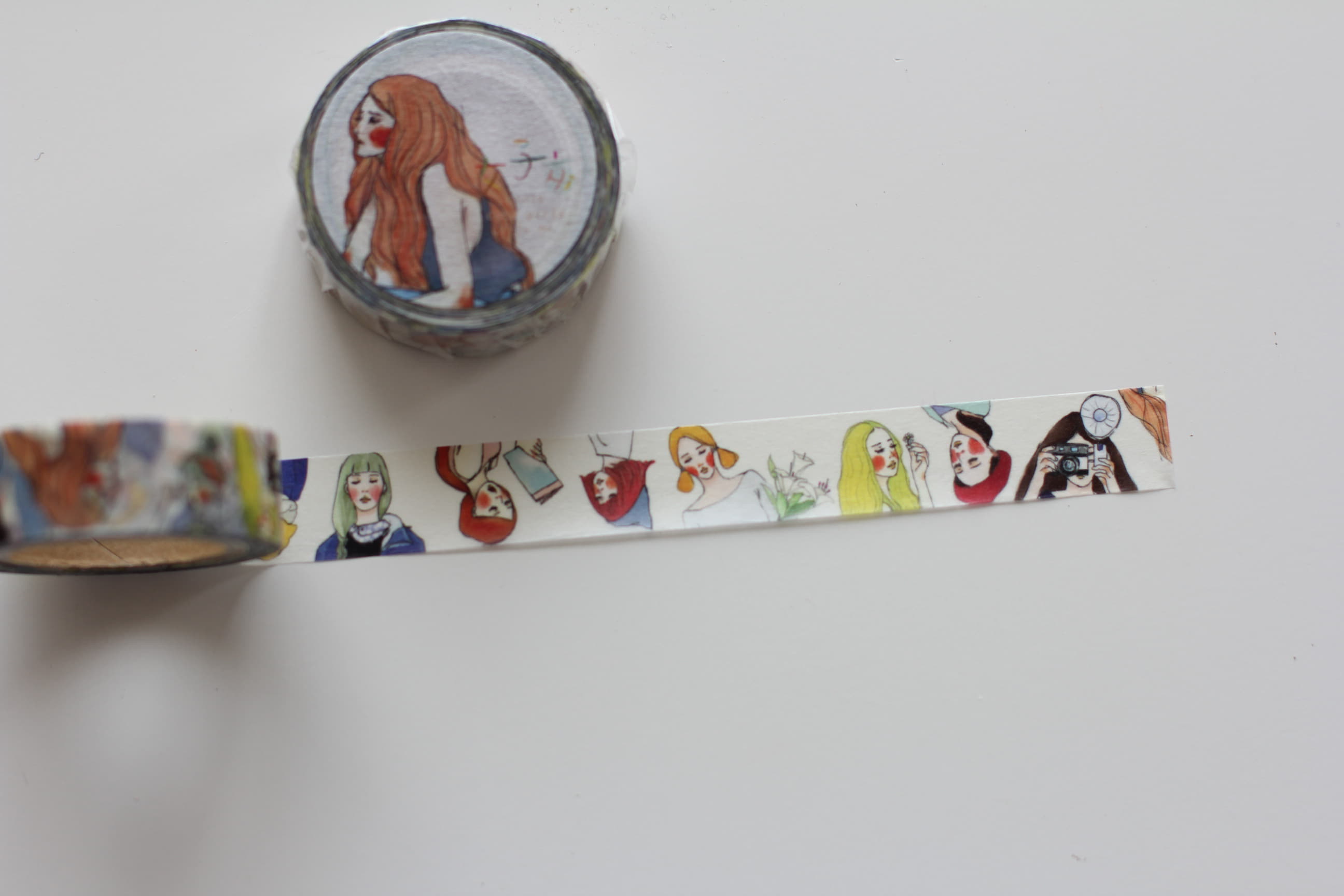 La Dolce Vita Girls - Washi Tape - No. 1 - Smidapaper Ikigai Shop