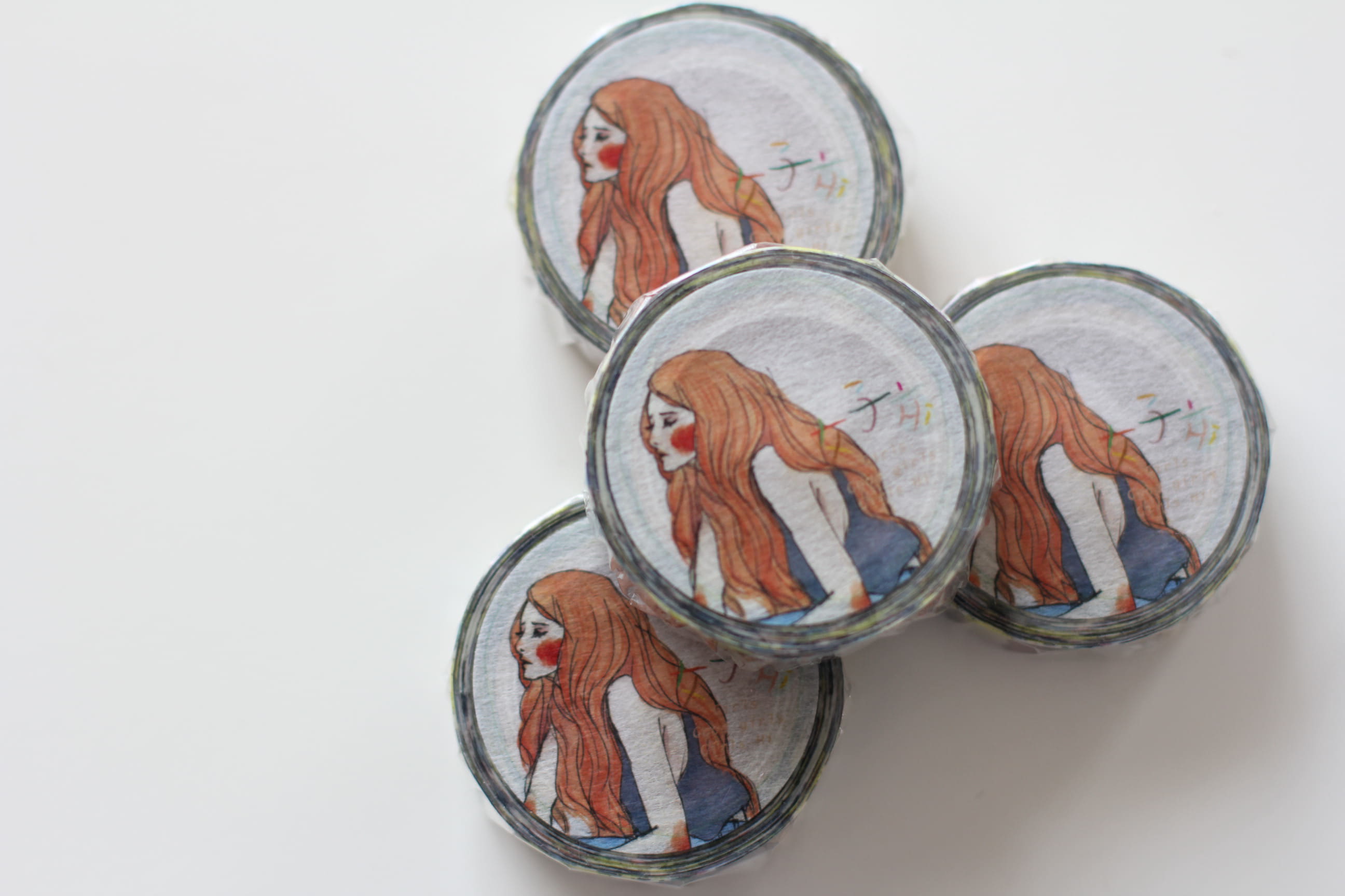 La Dolce Vita Girls - Washi Tape - No. 1 - Smidapaper Ikigai Shop