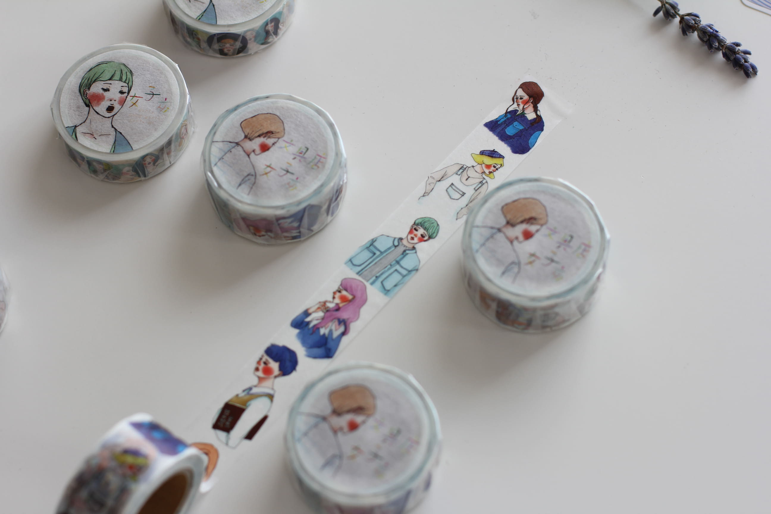 La Dolce Vita Girls - Washi Tape - No. 6 - Smidapaper Ikigai Shop