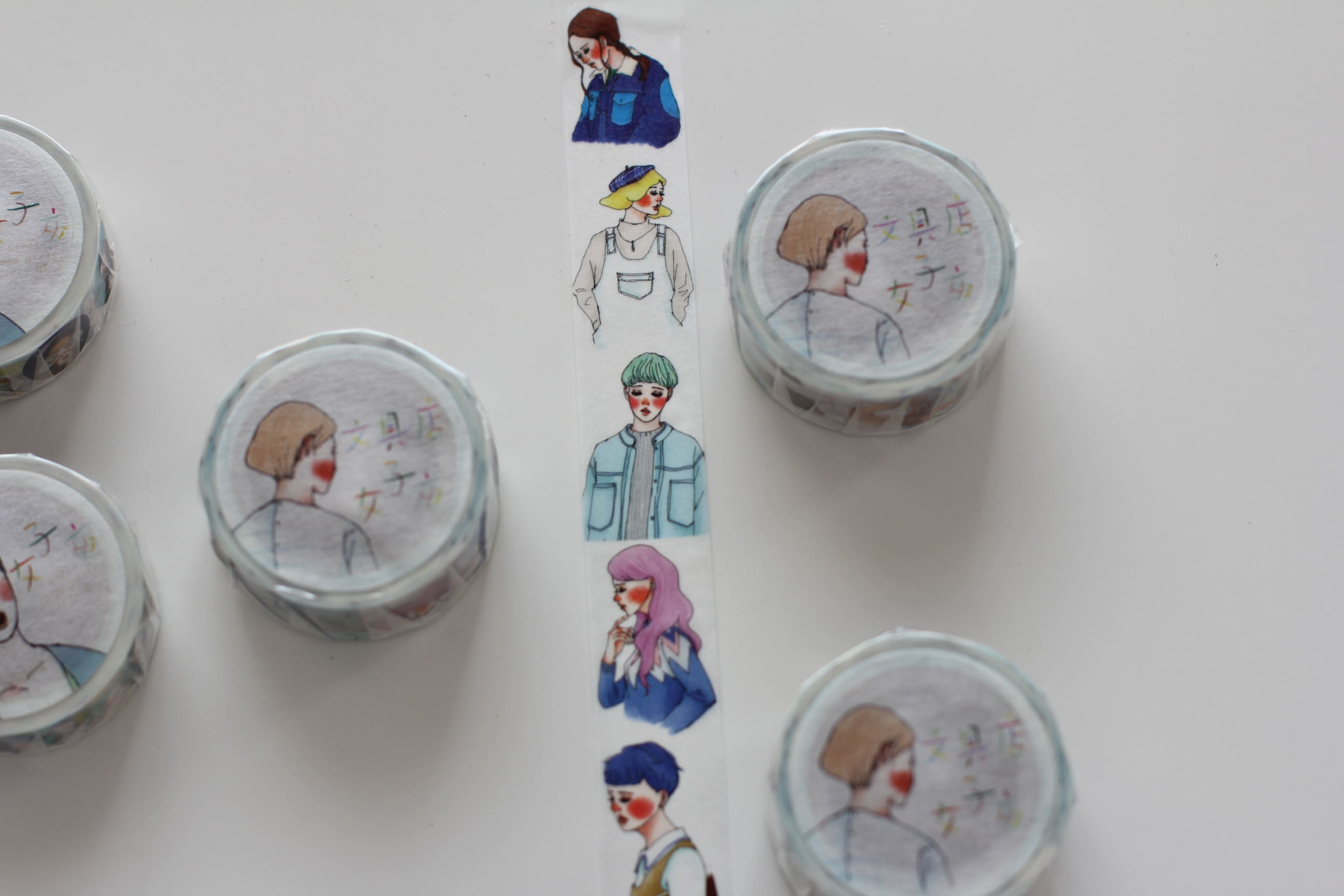 La Dolce Vita Girls - Washi Tape - No. 6 - Smidapaper Ikigai Shop