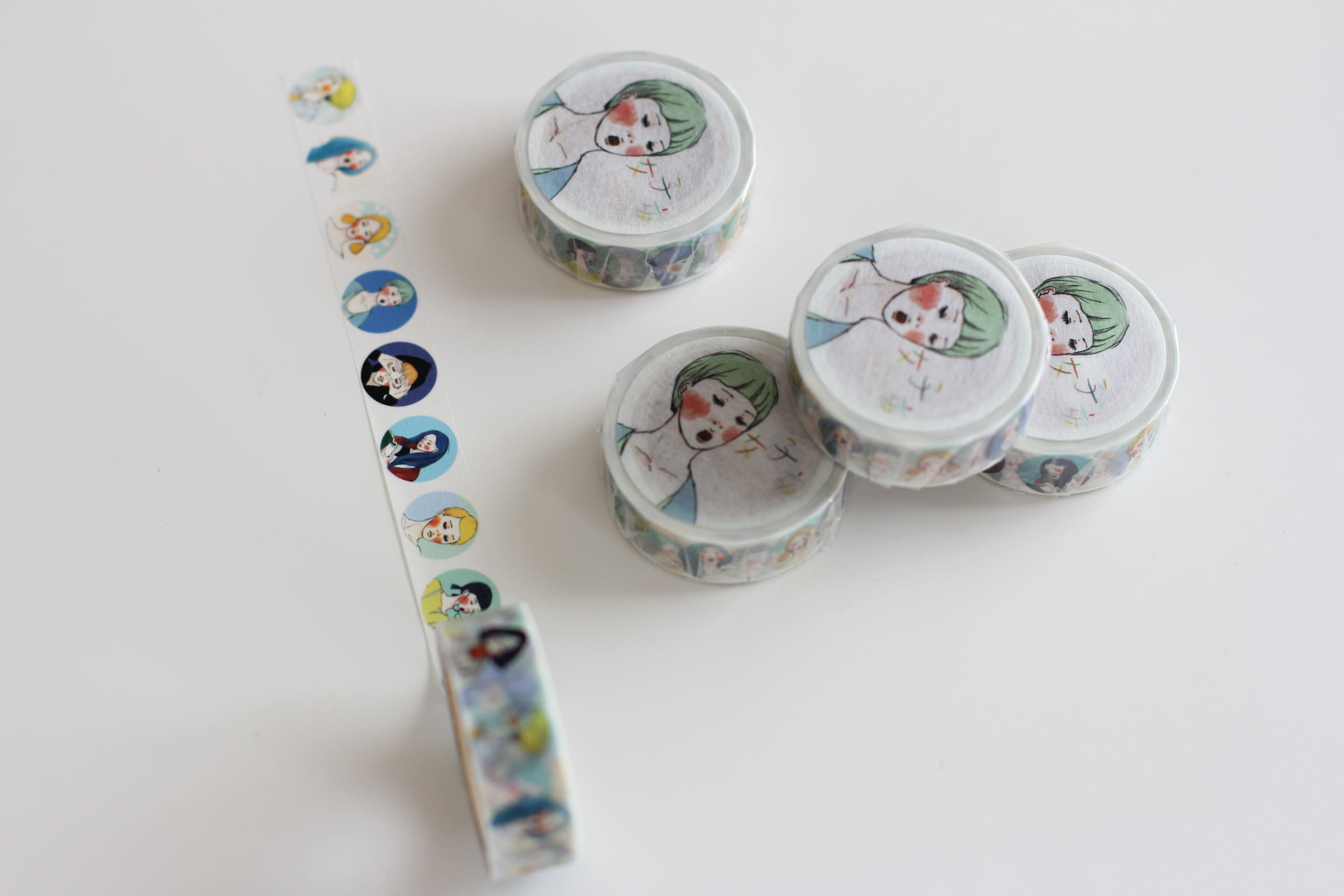 La Dolce Vita Girls - Washi Tape - No. 5 - Smidapaper Ikigai Shop