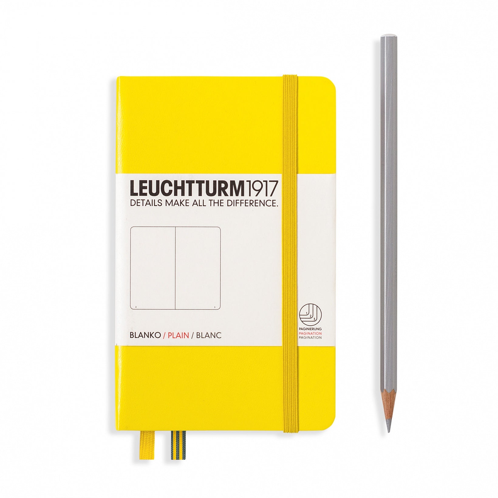 Leuchtturm1917 - A6 Blank Hardcover Notebook (multiple colours available) - Smidapaper Ikigai Shop