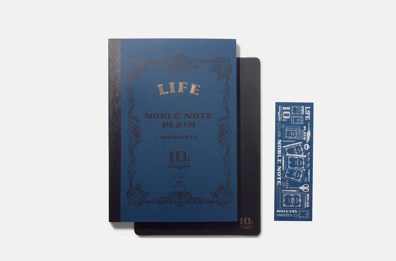 LIFE Noble 10th Anniversary Limited Note Set (A5 plain) - Smidapaper Ikigai Shop