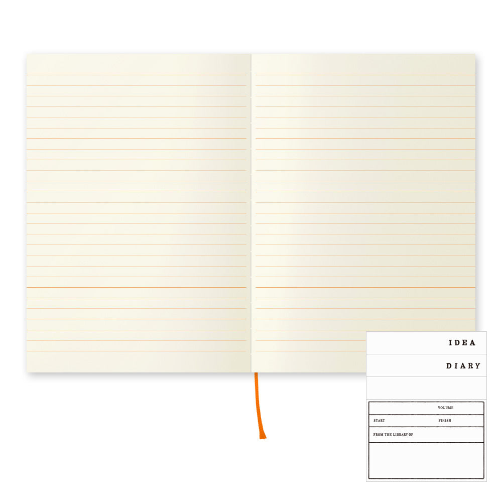 MD Notebook - 10th Anniversary - Lined with Sections - Smidapaper Ikigai Shop