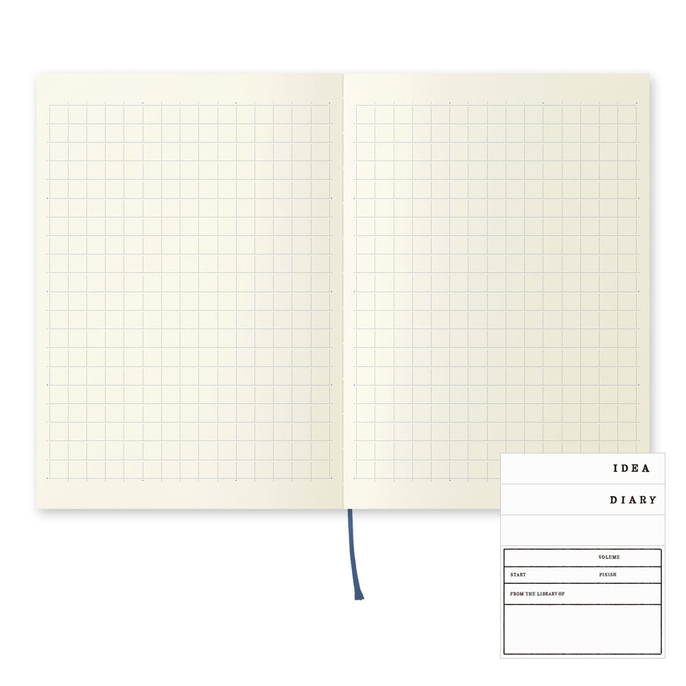 MD Notebook - 10th Anniversary - Oversized Grid - Smidapaper Ikigai Shop