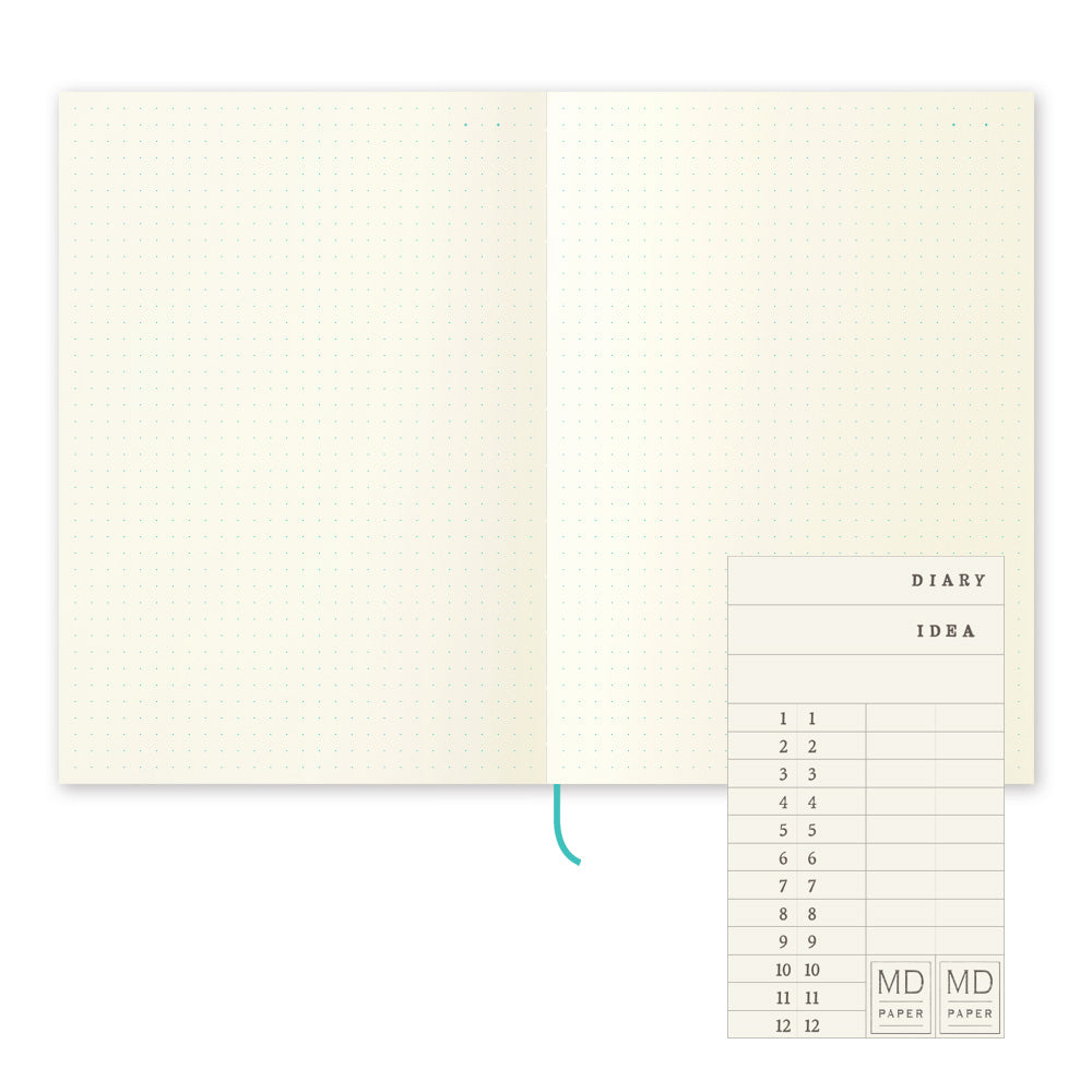 MD Notebook Journal [A5] Dot Grid - Smidapaper Ikigai Shop