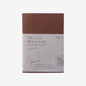 MD Paper Cover - 10th Anniversary - A6 Dark Brown - Smidapaper Ikigai Shop