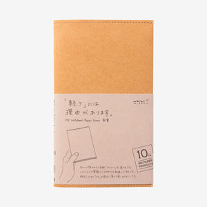MD Paper Cover - 10th Anniversary - B6 Slim Light Brown - Smidapaper Ikigai Shop