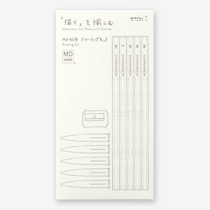MD Pencil Drawing Kit - Smidapaper Ikigai Shop