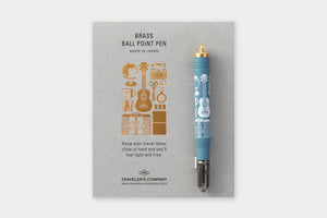 Traveler's Factory Travel Tools Brass Ball Point Pen - Smidapaper Ikigai Shop