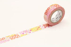 MT Washi Tape - Negapoji Dot Pink MT01D422 - Smidapaper Ikigai Shop