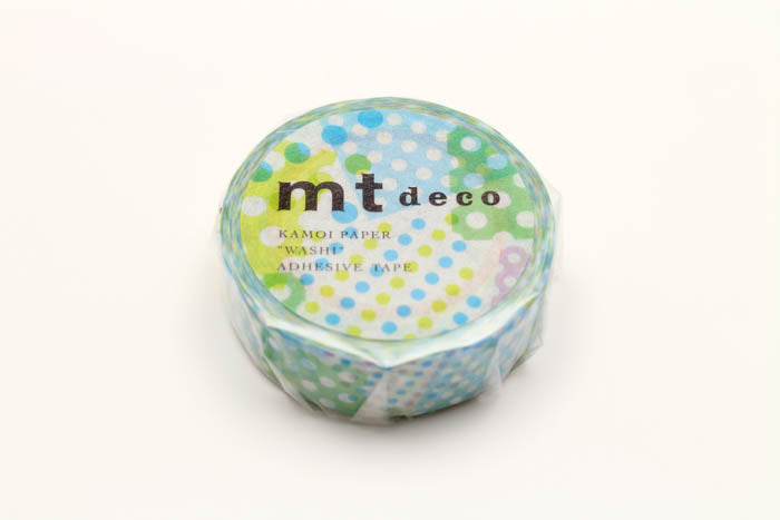 MT Washi Tape - Negapoji Dot Blue MT01D423 - Smidapaper Ikigai Shop