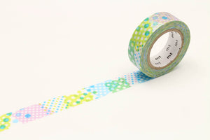 MT Washi Tape - Negapoji Dot Blue MT01D423 - Smidapaper Ikigai Shop