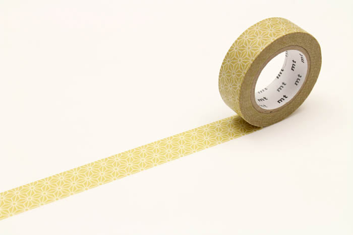 MT Washi Tape - Asanoha Karekusa MT01D425 - Smidapaper Ikigai Shop