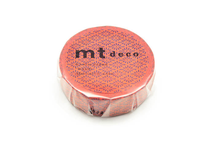 MT Washi Tape - Hanabishi Kakishibu MT01D430 - Smidapaper Ikigai Shop