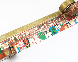 MT Washi Tape - Christmas 2017 Set C MTCMAS78 - Smidapaper Ikigai Shop