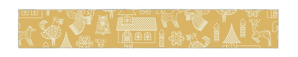 MT Washi Tape - Christmas Line Drawing MTCMAS85 - Smidapaper Ikigai Shop