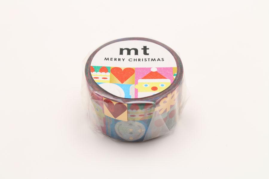 MT Washi Tape - Geometric Christmas MTCMAS87 - Smidapaper Ikigai Shop