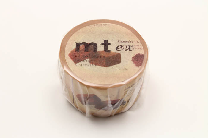 MT Washi Tape - Encyclopedia Chocolate MTEX1P152 - Smidapaper Ikigai Shop