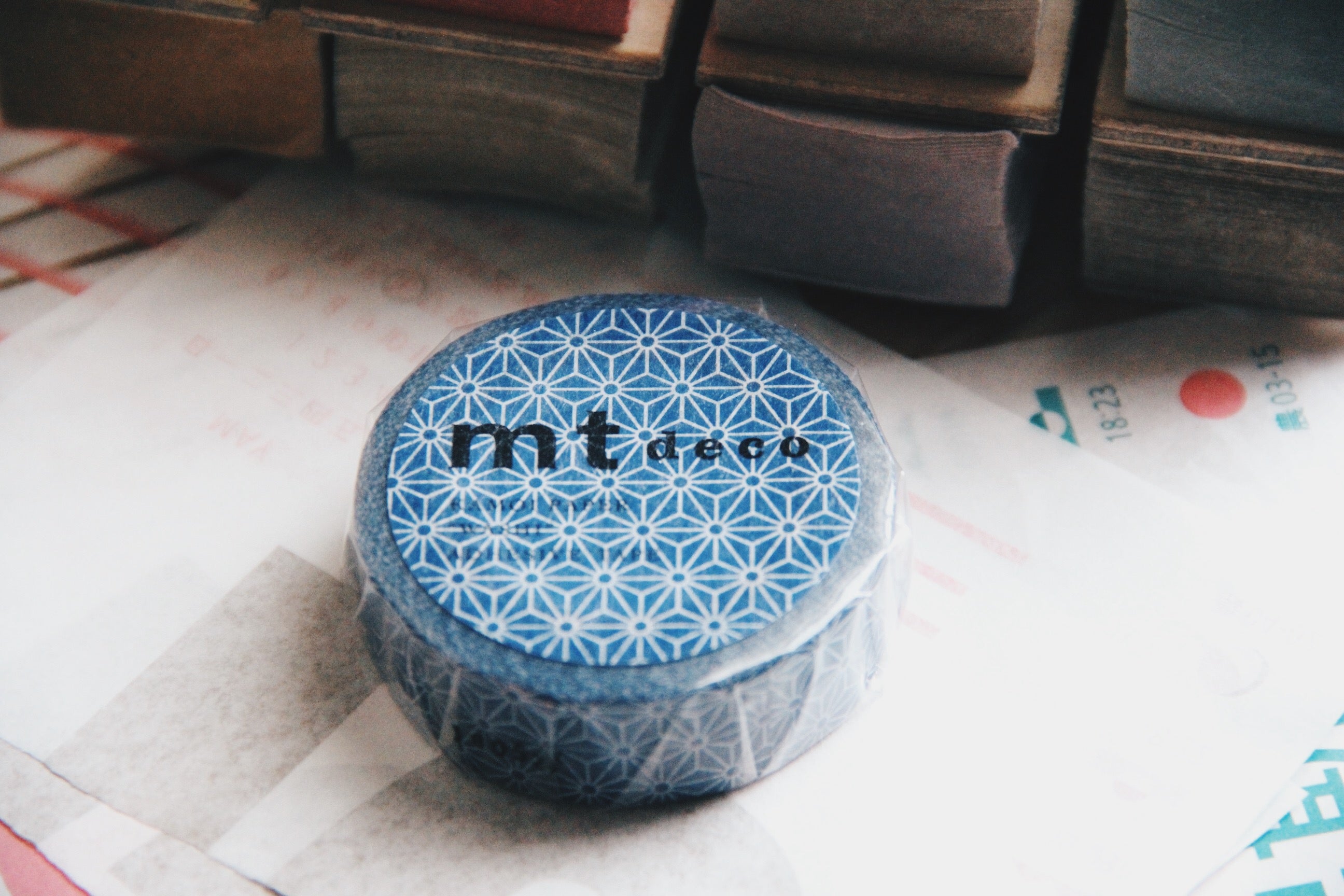 MT Washi Tape - Asanoha Konruri MT01D424 - Smidapaper Ikigai Shop
