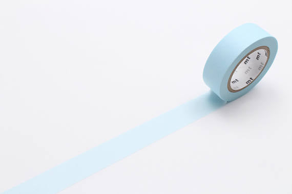 MT Washi Tape - Pastel Powder Blue MT01P307 - Smidapaper Ikigai Shop