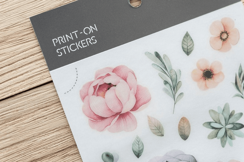 MU Print-On Stickers-011 Summer Garden - Smidapaper Ikigai Shop