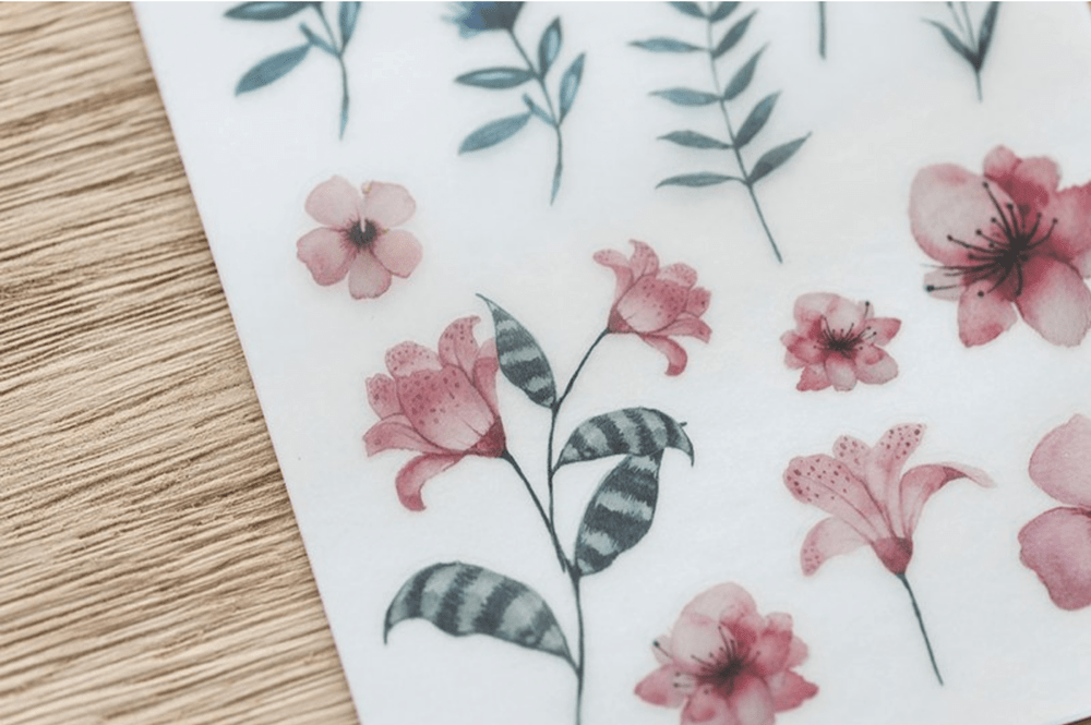 MU Print-On Stickers-011 Summer Garden - Smidapaper Ikigai Shop