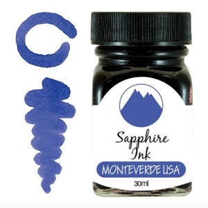 Monteverde USA 30ml Ink - Sapphire - Smidapaper Ikigai Shop