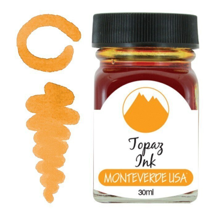 Monteverde USA 30ml Ink - Topaz - Smidapaper Ikigai Shop
