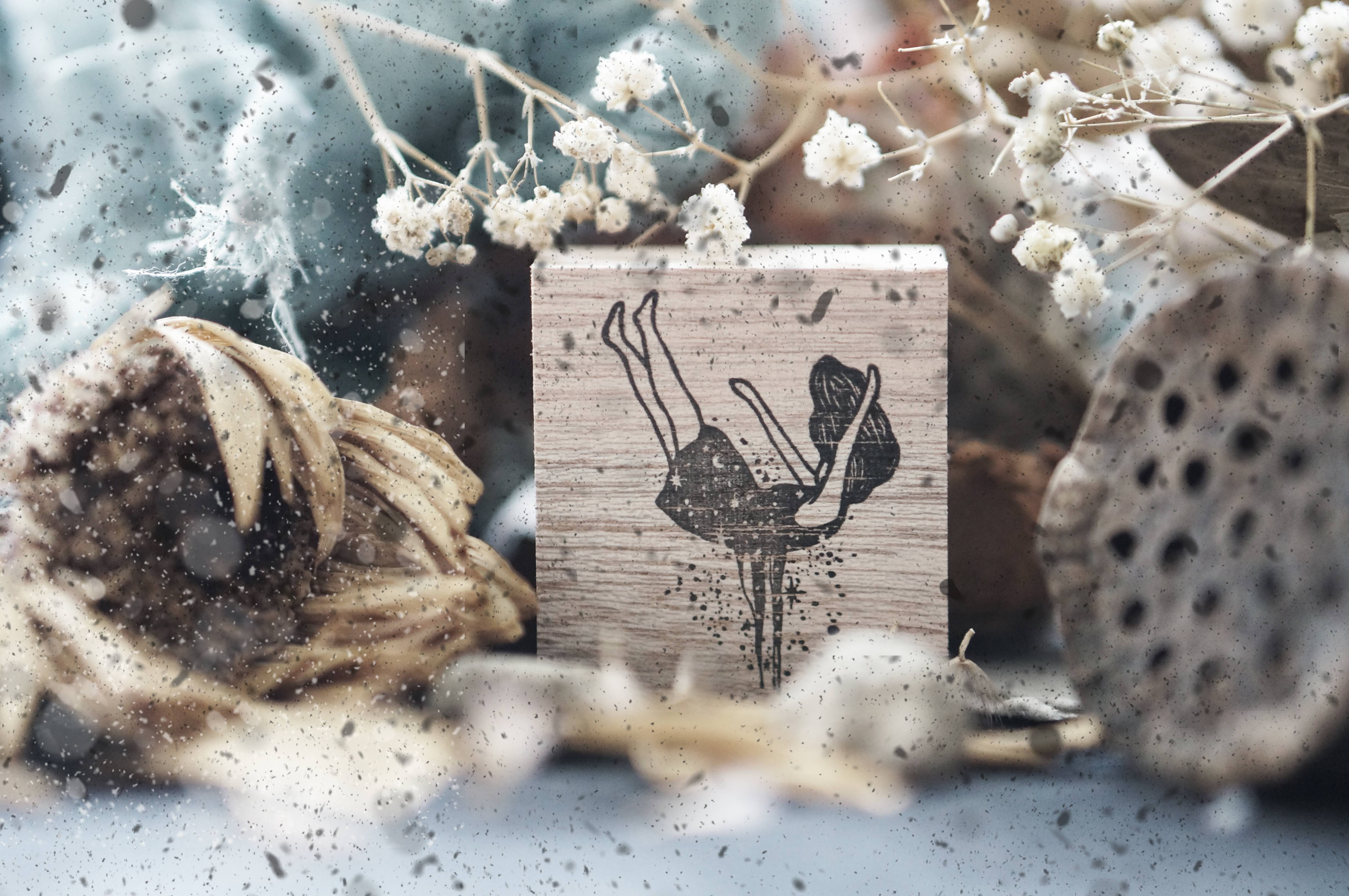 Black Milk Project Melancholy: Fall Rubber Stamps
