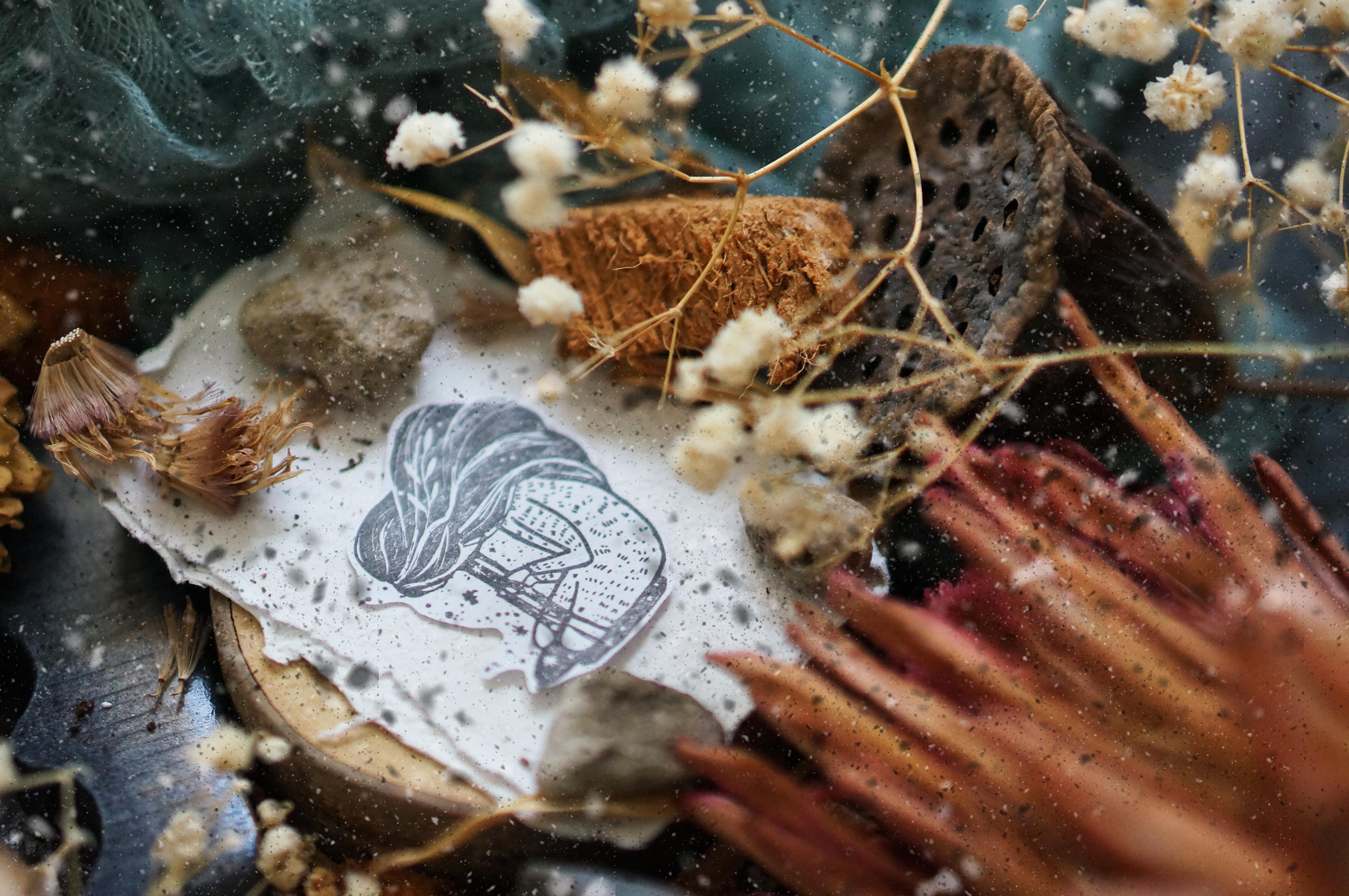 Black Milk Project Melancholy: Tears Rubber Stamps