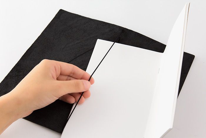 Traveler's Notebook - Regular Size - Black Leather - Smidapaper Ikigai Shop