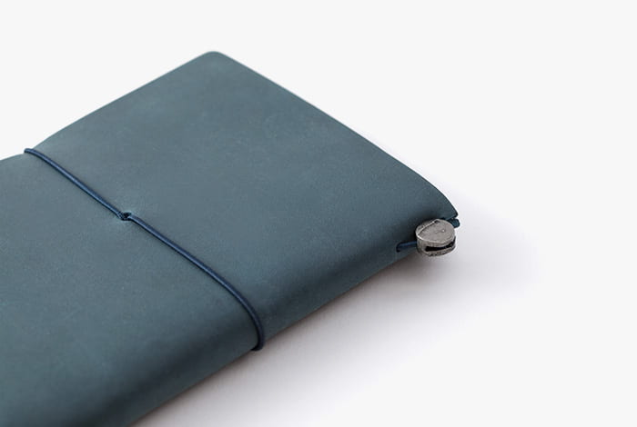 Traveler's Notebook - Passport Size - Blue Leather - Smidapaper Ikigai Shop
