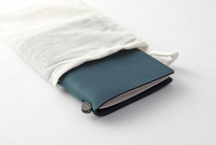 Traveler's Notebook - Passport Size - Blue Leather - Smidapaper Ikigai Shop