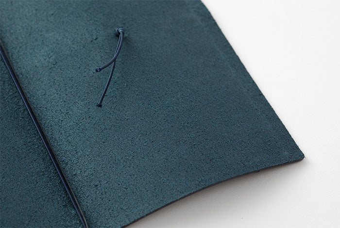 Traveler's Notebook - Regular Size - Blue Leather - Smidapaper Ikigai Shop