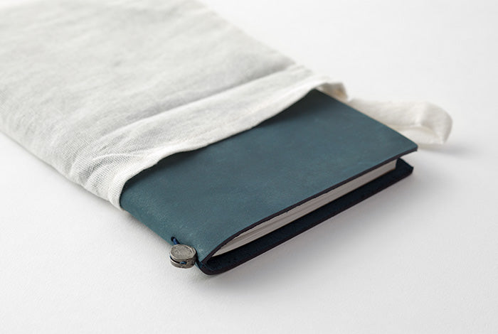 Traveler's Notebook - Regular Size - Blue Leather - Smidapaper Ikigai Shop