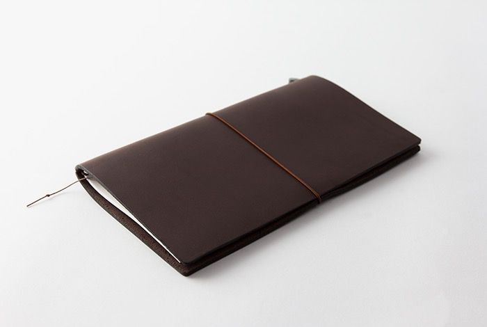 Traveler's Notebook - Regular Size - Brown Leather - Smidapaper Ikigai Shop