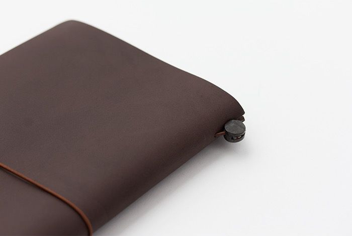 Traveler's Notebook - Regular Size - Brown Leather - Smidapaper Ikigai Shop