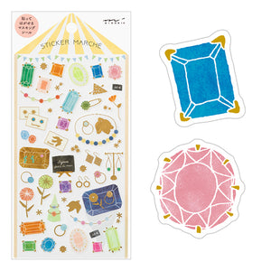 Midori Marche Stickers | Accessory - Smidapaper Ikigai Shop