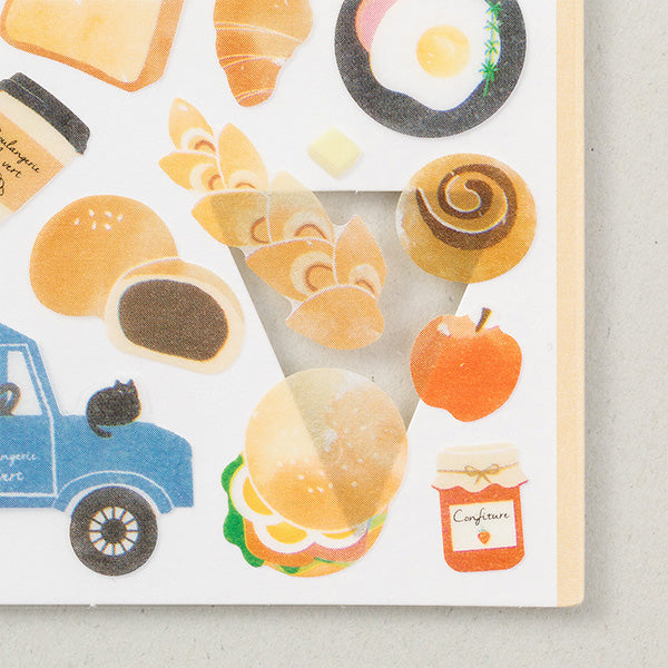 Midori Marche Stickers | Bread - Smidapaper Ikigai Shop