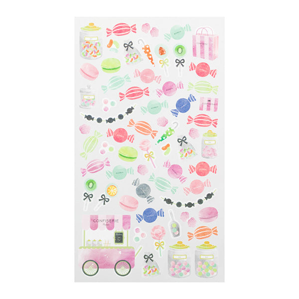 Midori Marche Stickers | Candy - Smidapaper Ikigai Shop