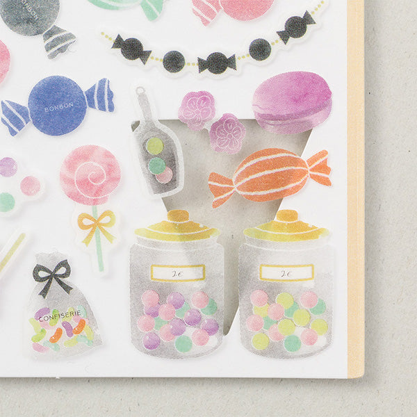 Midori Marche Stickers | Candy - Smidapaper Ikigai Shop