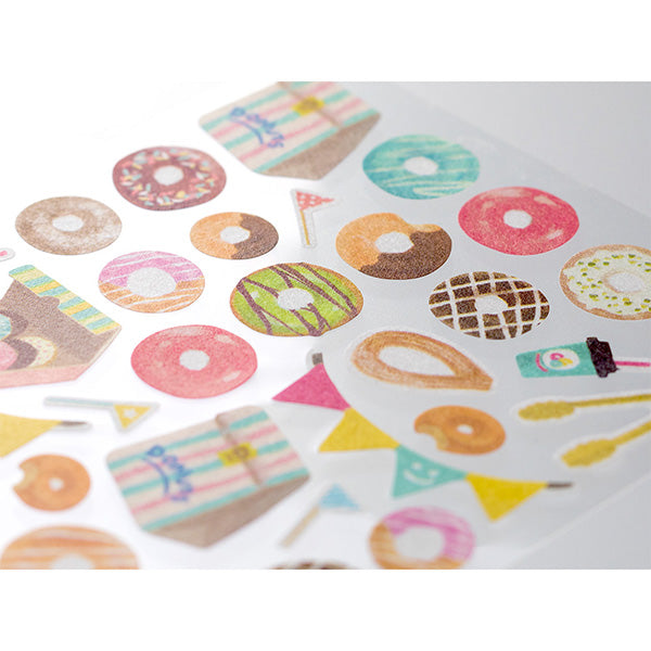 Midori Marche Stickers | Donuts - Smidapaper Ikigai Shop