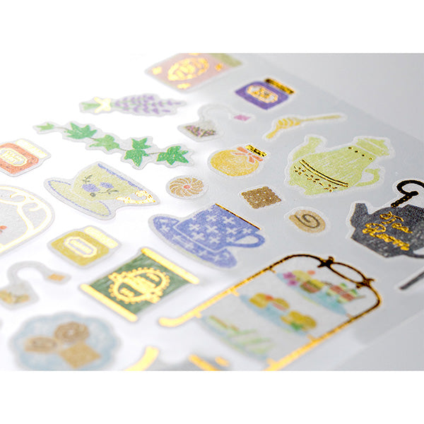 Midori Marche Stickers | Tea - Smidapaper Ikigai Shop