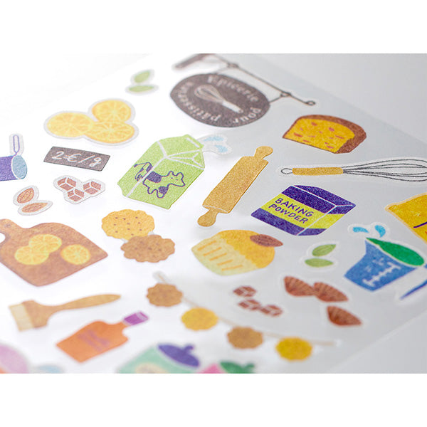 Midori Marche Stickers | Tools for Baking - Smidapaper Ikigai Shop