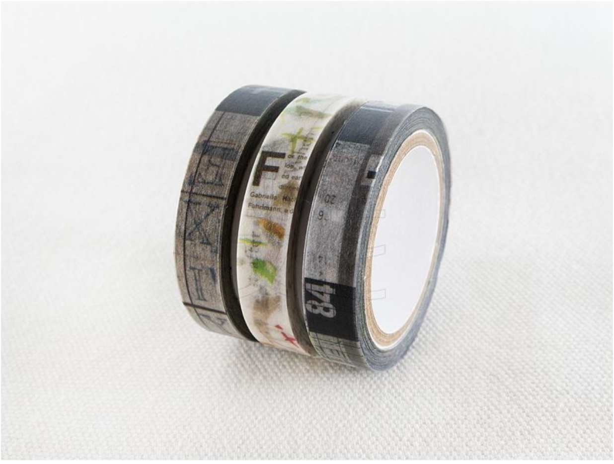 Chamil Garden Season Colour Washi Tape- Mushikuri (MTW-CH283) - Smidapaper Ikigai Shop
