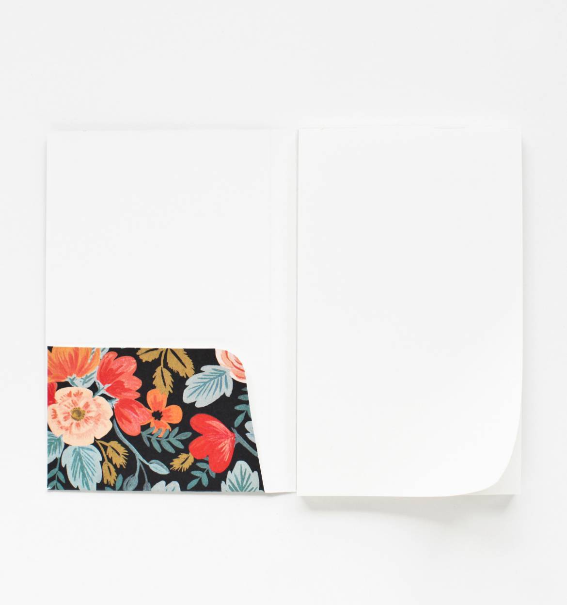 Rifle Paper Co. Everyday Pocket Notepad Russian Rose Small Notepad With Pocket - Smidapaper Ikigai Shop