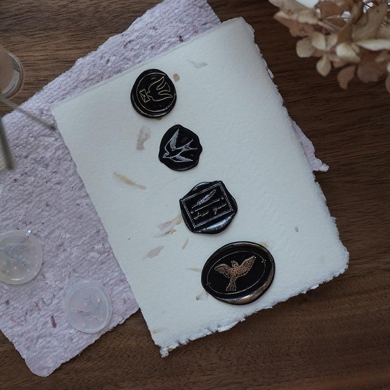 The Bird Stories: Wax Seal (2 designs) - Smidapaper Ikigai Shop